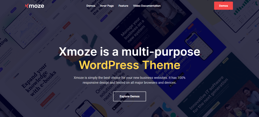 Xmoze v1.0.9 - Saas Software Startup WordPress