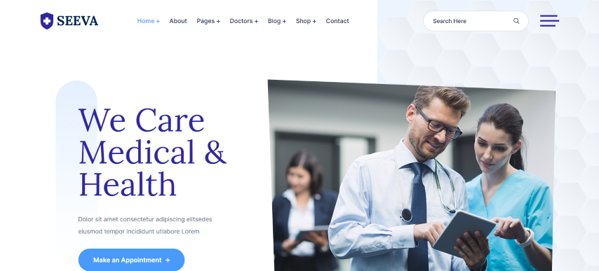 Seeva v1.0 - Medical & Healthcare Service HTML Template