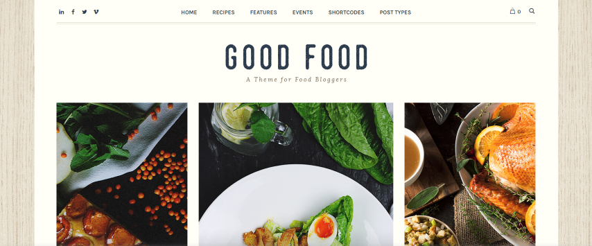 Good Food v1.1.8 - Recipe Magazine & Food Blogging Theme