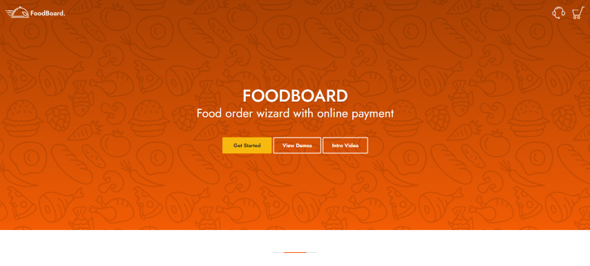 FoodBoard v1.0 - Food Order Wizard with Online Payment