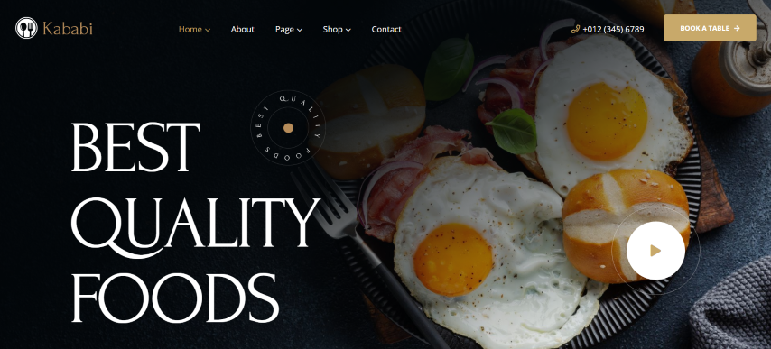 Kababi v1.0 - Restaurant HTML Template