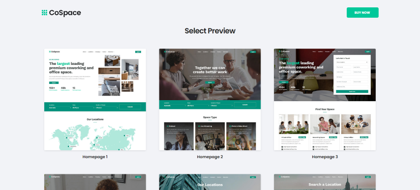 CoSpace v1.0 - Coworking Company & Events HTML Template + RTL