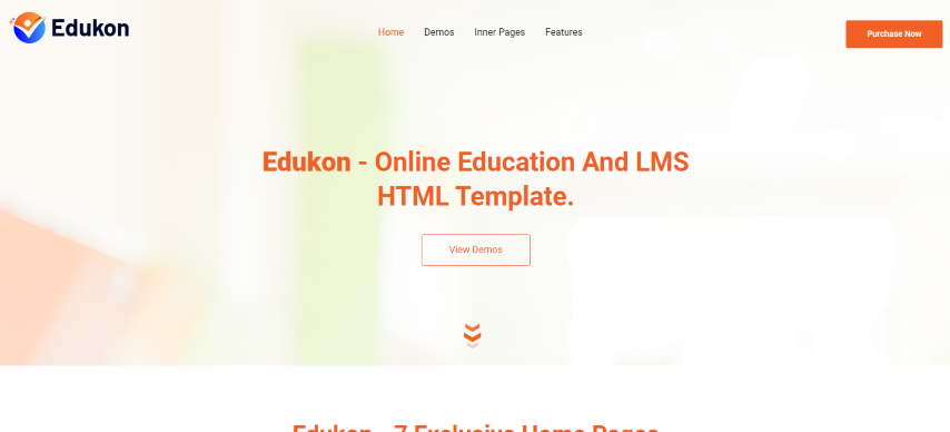 Edukon v1.0 - Education and LMS HTML Template