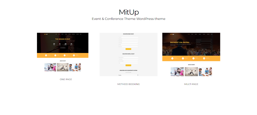 MitUp v1.2.8 - Event & Conference WordPress Theme
