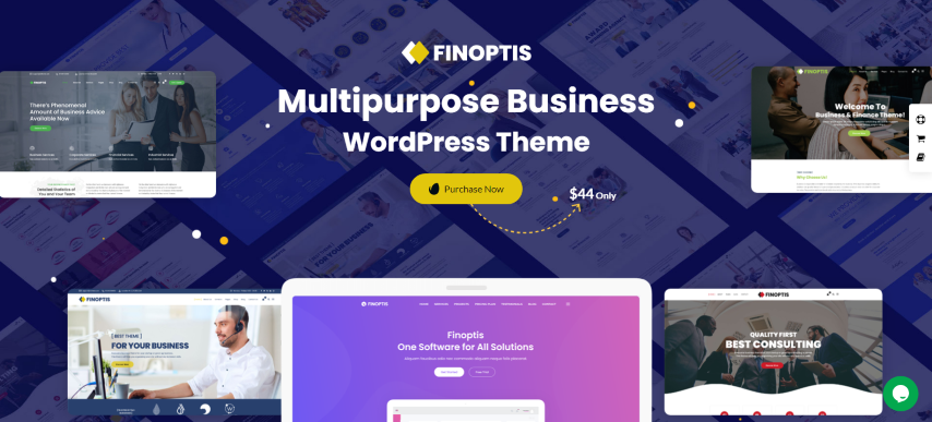 Finoptis v2.6.4 - Multipurpose Business WordPress Theme