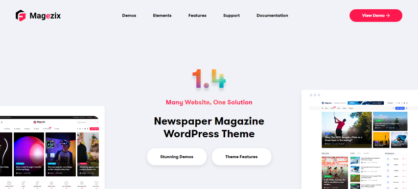 Magezix v1.0.4 - WordPress Newspaper Magazine Theme
