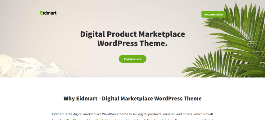 Eidmart v2.3 - Digital Marketplace WordPress Theme