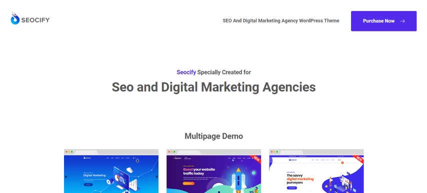 Seocify v3.4 - SEO And Digital Marketing Agency