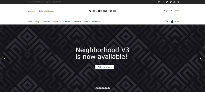 Neighborhood v3.7.0 - Responsive Multi-Purpose Shop Theme