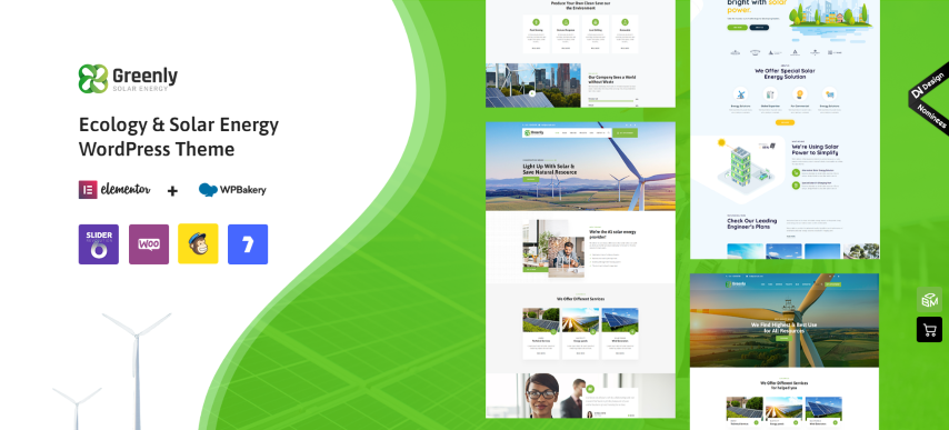 Greenly v6.1 - Ecology & Solar Energy WordPress Theme