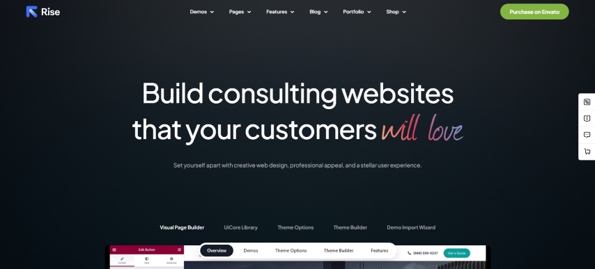 Rise v2.0.4 - Business & Consulting WordPress Theme