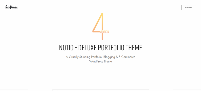 Notio v5.6.1 - Deluxe Portfolio Theme
