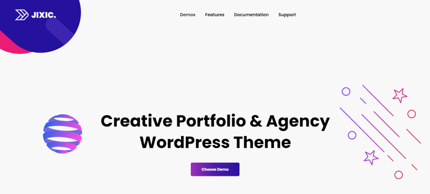 Jixic v1.5 - Creative Portfolio & Agency WordPress Theme