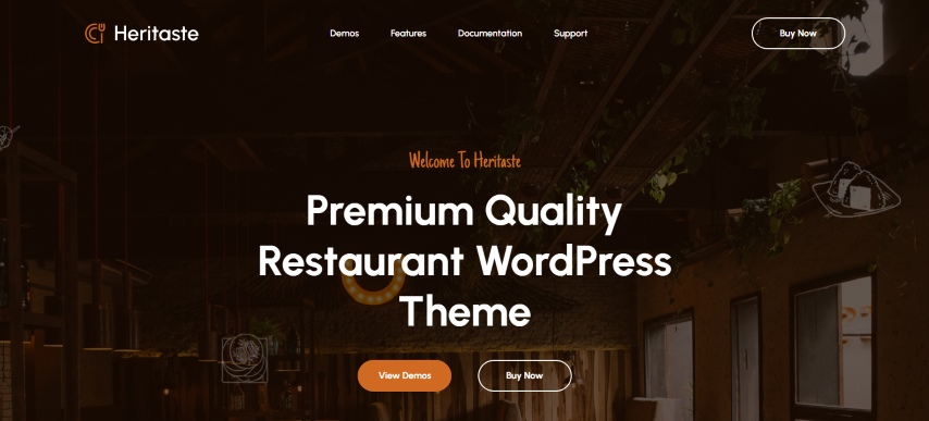 Heritaste v1.3 - Restaurant WordPress Theme