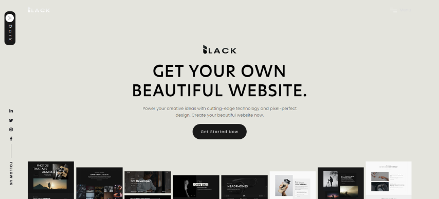 Blackdsn v1.1.1 - Creative Ajax Portfolio WordPress Theme
