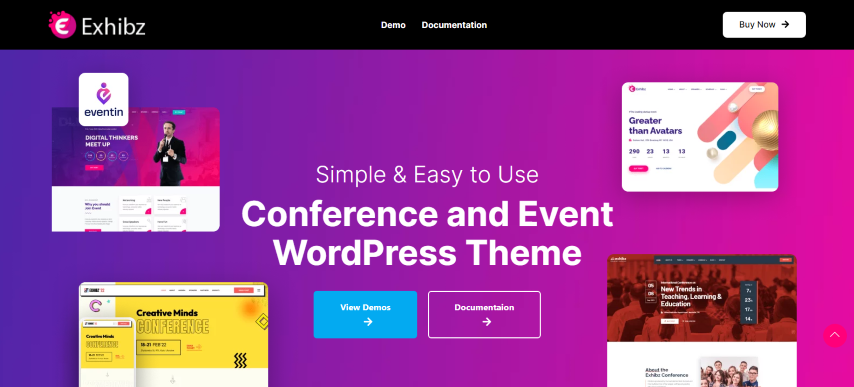 Exhibz v2.5.2 - Event Conference WordPress Theme