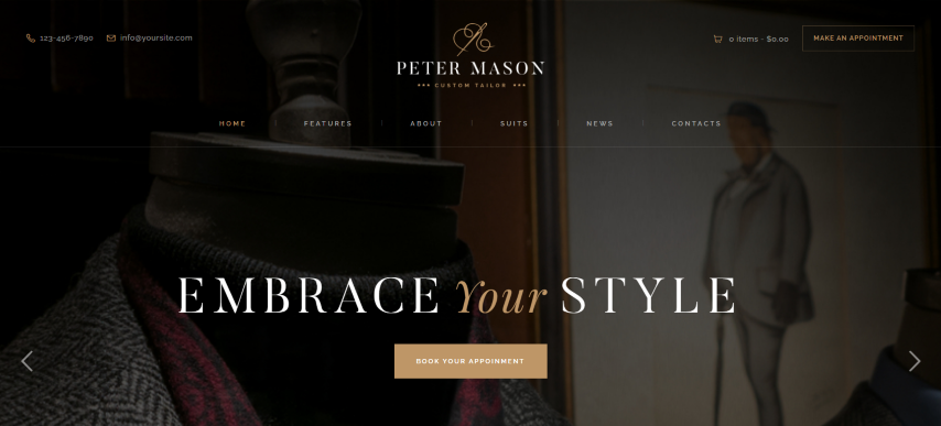 Peter Mason v1.2.6 - Custom Tailoring and Clothing Store