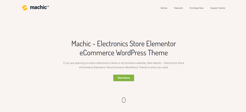 Machic v1.1.9 - Electronics Store WooCommerce Theme