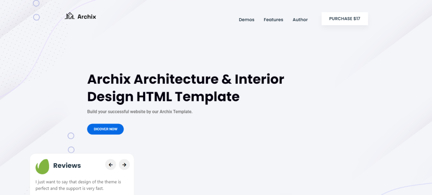 Archix - Architecture & Interior Template