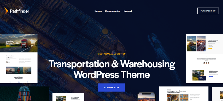 Pathfinder v1.6 - Cargo Transportation & Logistics WordPress Theme