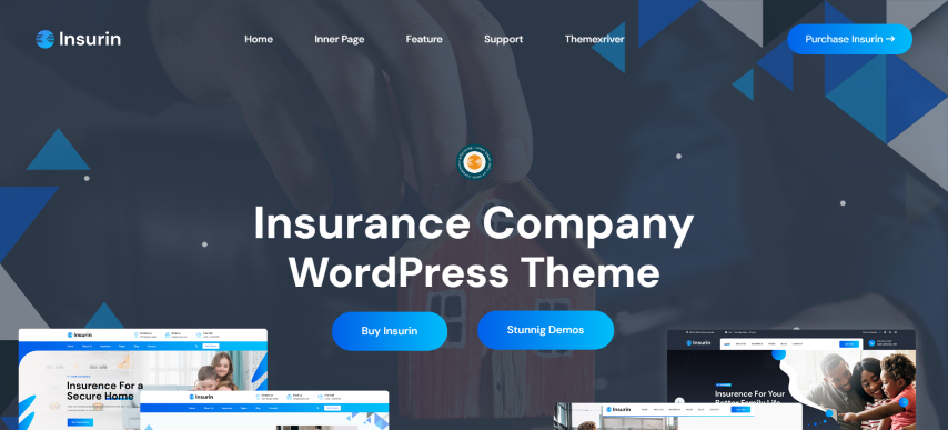 Insurin - Insurance Company HTML Template