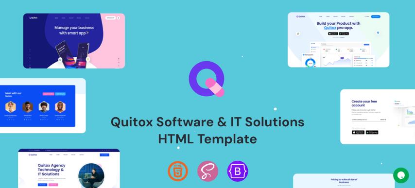 Quitox - Software & IT Solutions HTML Template