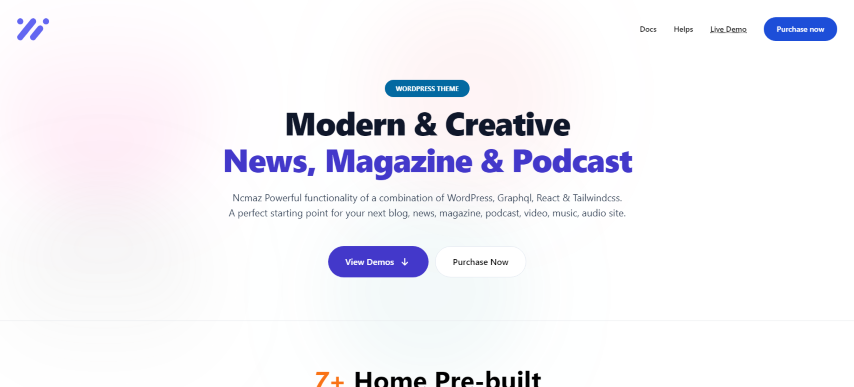 Ncmaz v4.3.0 - Blog Magazine WordPress Theme