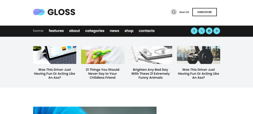 Gloss v1.0.2 - Viral News Magazine WordPress Blog Theme + Shop