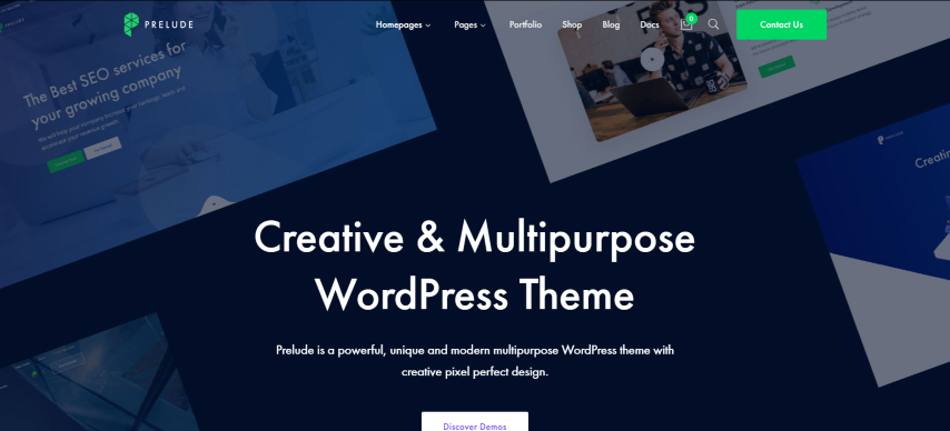 Prelude v1.6 - Creative Multipurpose WordPress Theme