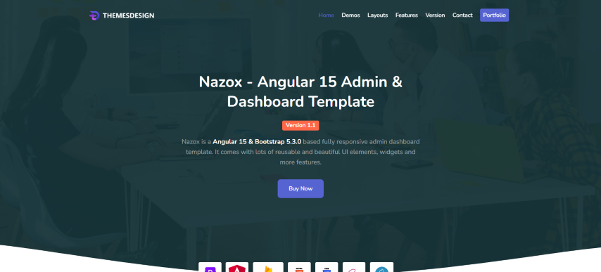 Nazox v1.0 - Angular 10 Admin & Dashboard Template