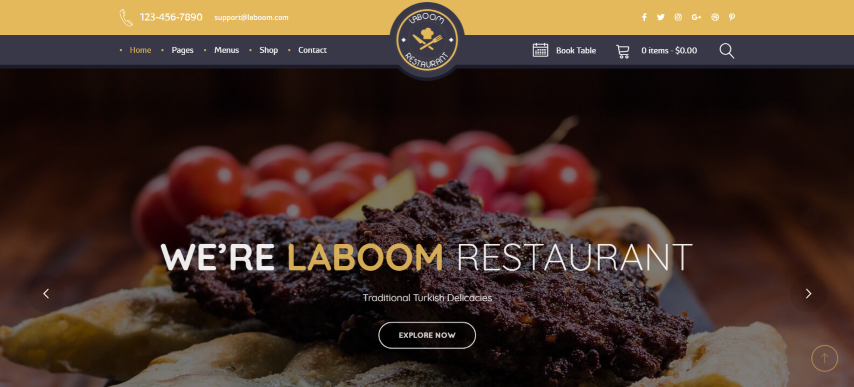 La Boom v2.5 - Food & Restaurant Bistro Theme