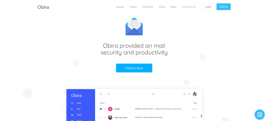 Obira v1.9.4 - SaaS Business & App Showcase WordPress Theme