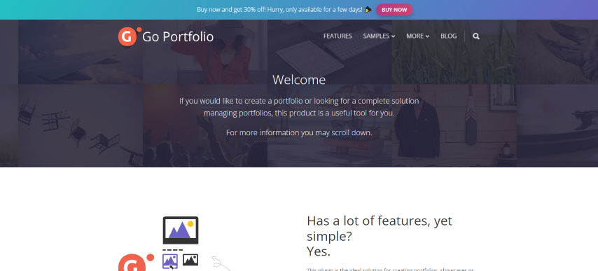 Go Portfolio v1.7.5 - WordPress Responsive Portfolio