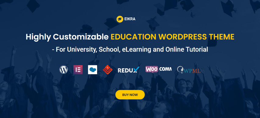 Eikra Education v4.2 - Education WordPress Theme