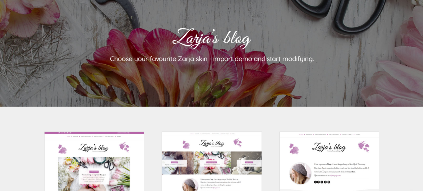 Zarja Blog v2.2 - WordPress Blog Theme