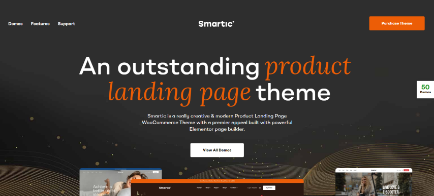 Smartic 1.3.0 - Product Landing Page WooCommerce Theme