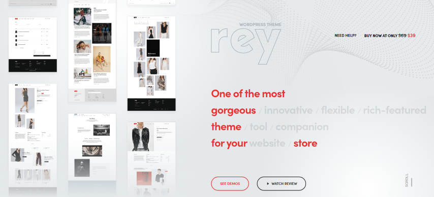 Rey v1.9.4 - Fashion & Clothing, Furniture