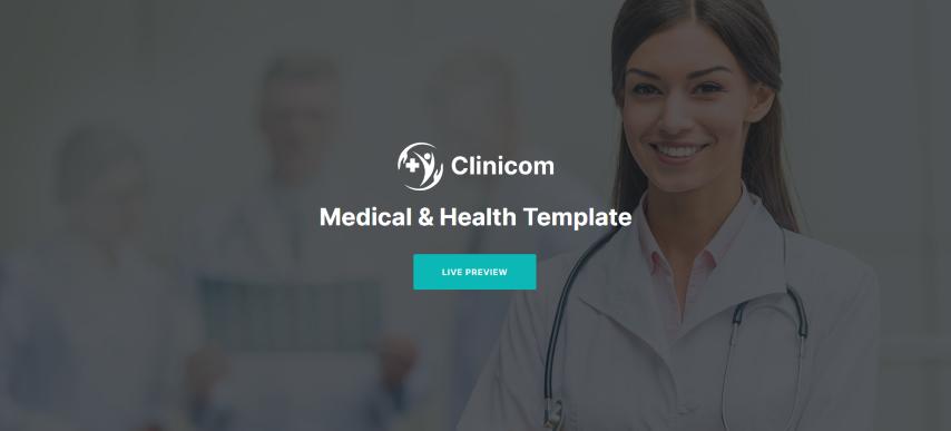 Clinicom v1.3.3 - Medical & Health Template