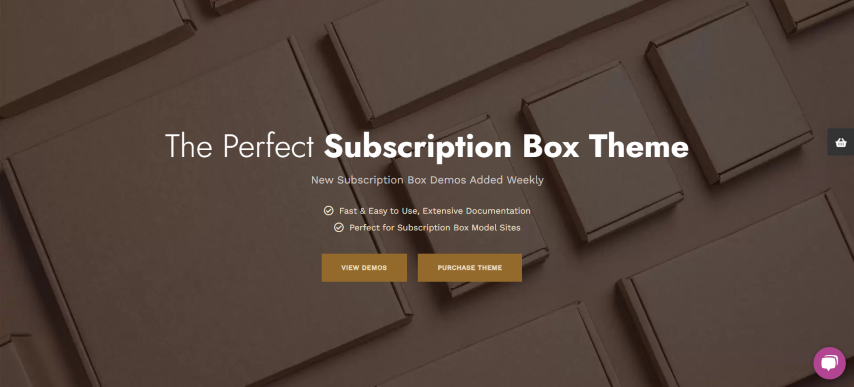 TheCrate v1.5 - WooCommerce Subscription Box Theme