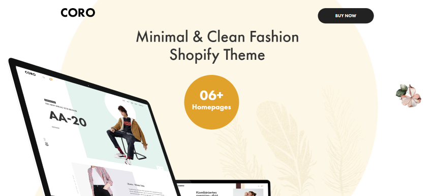 CORO v1.0.0 - Minimal & Clean Fashion Shopify Theme