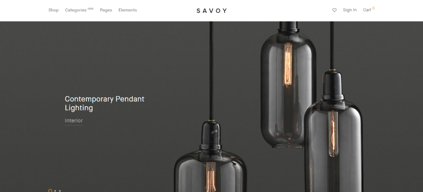 Savoy v2.5.1 - Minimalist AJAX WooCommerce Theme