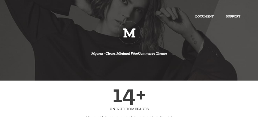 Mgana v1.1.1 - Clean, Minimal WooCommerce Theme