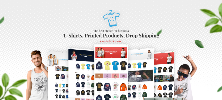 TeePerfect - Shopify theme for T-shirts business