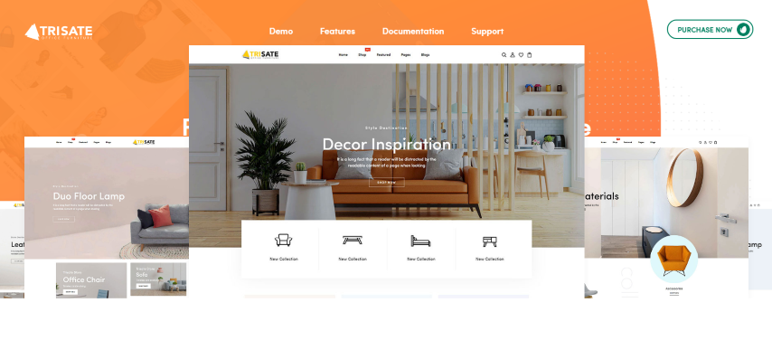 Trisate - Furniture Multipurpose Responsive Shopify Theme