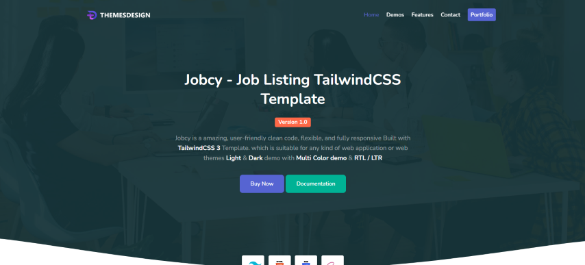 Jobcy - Tailwind CSS Job Listing & Job Board Template