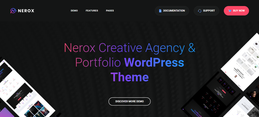 Nerox v1.0.5 - Agency & Portfolio WordPress Theme