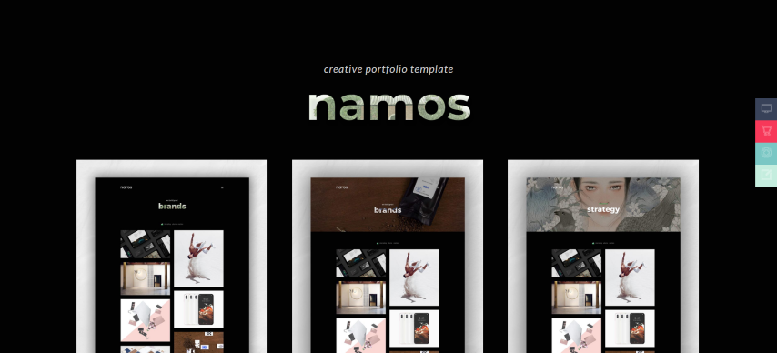 Namos v1.2.2 - Creative One/Multi-Page Portfolio Theme