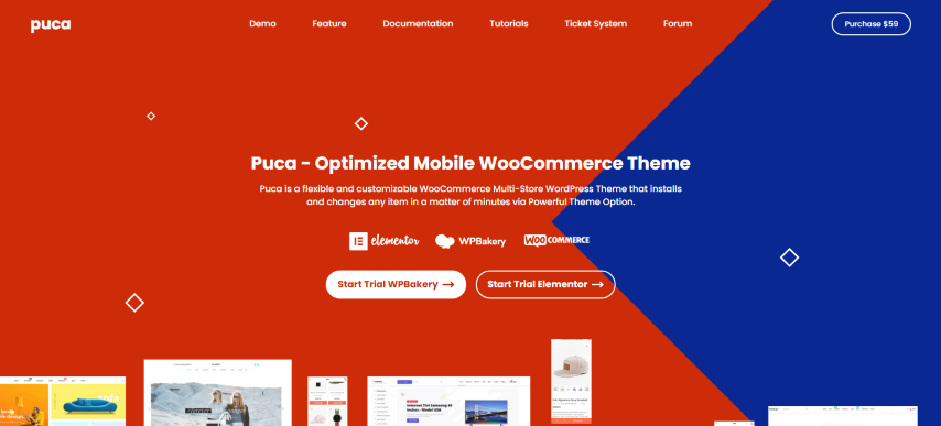 Puca v2.6.13 - Optimized Mobile WooCommerce Theme
