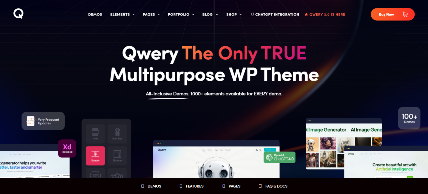 Qwery v3.0 - Multi-Purpose Business WordPress Theme + RTL