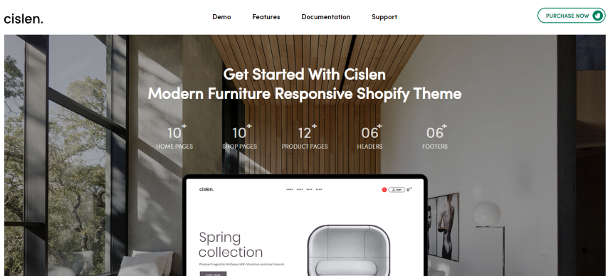 Cislen - Modern Furniture Responsive Shopify Theme